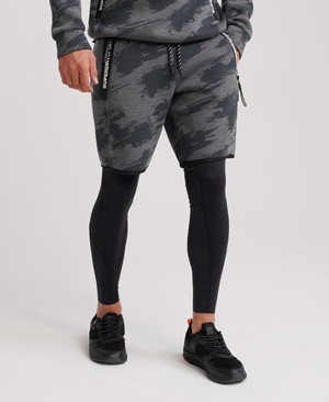 Superdry Core Gym Tech Férfi Rövidnadrág Camo | OUVCT9578